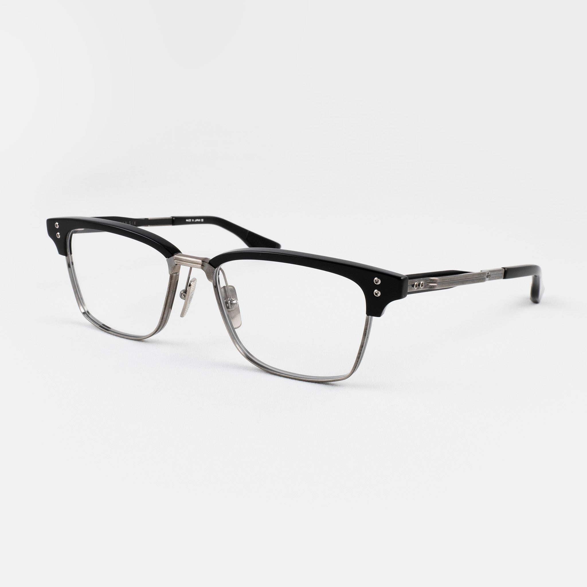 DITA STATESMAN SIX DTX132-55-01 BLK-SLV – BITRA -Eyewear Shop-