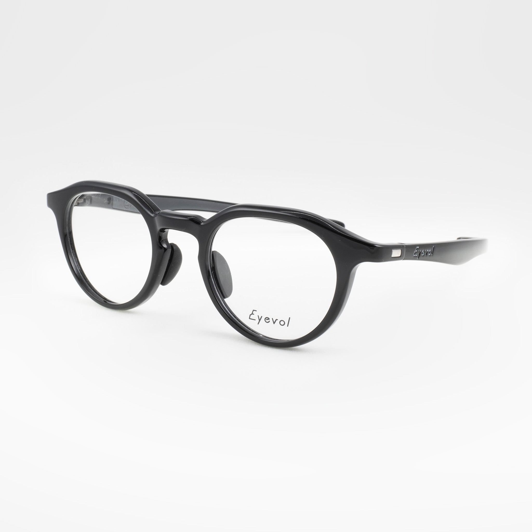 Eyevol アイヴォル OL-LG だてめがね フレーム 日本製 レンズ無し Eyevol アイヴォル CAMERON キャメロン P BK-LG | メガネのクギミヤ