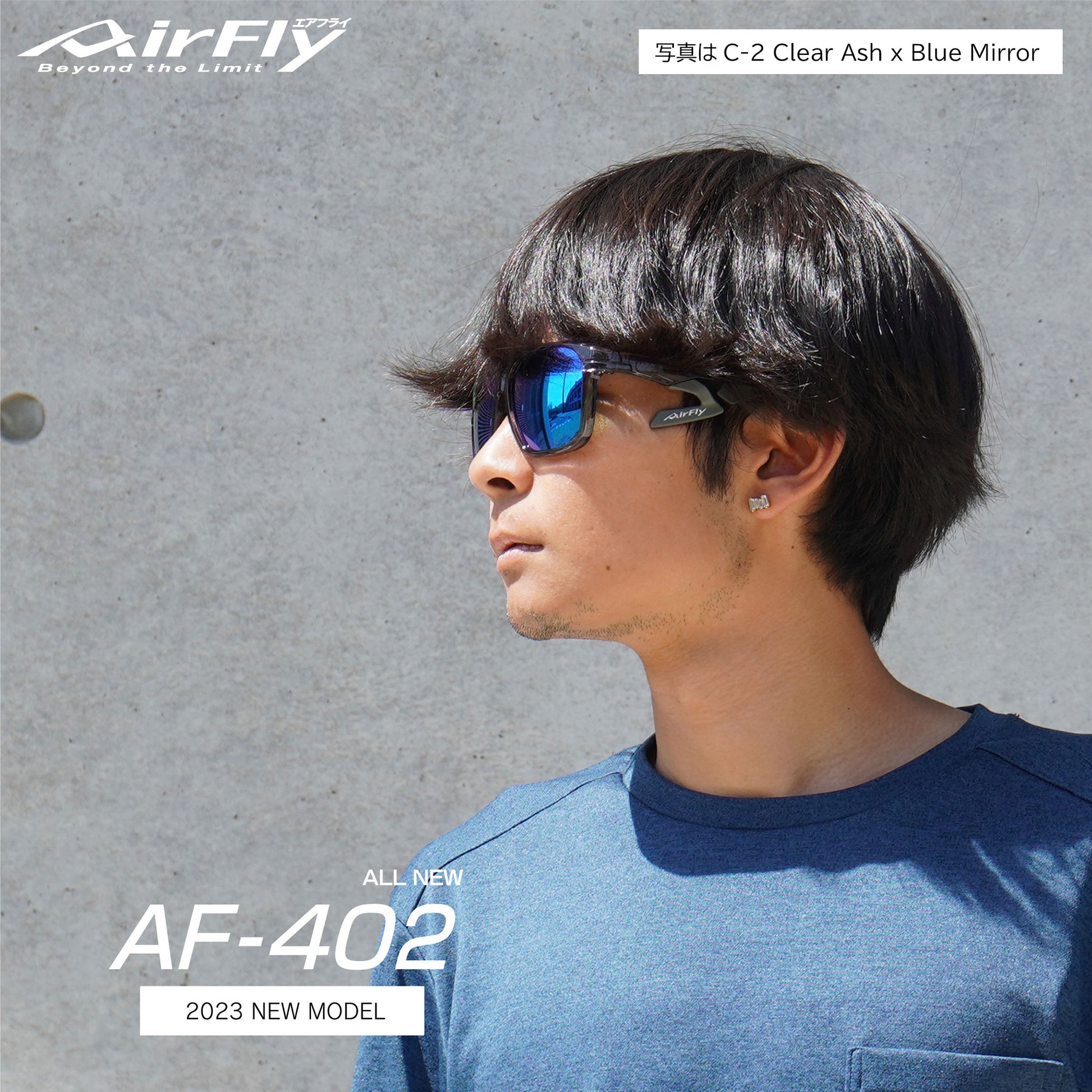 AirFly AF-402 C-1 Black Matt / Smoke